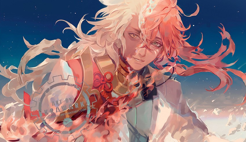 romani archaman and solomon (fate and 1 more) drawn by renos