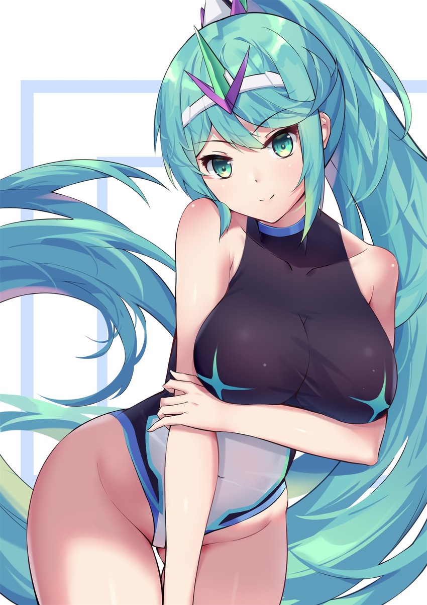 pneuma (xenoblade chronicles and 1 more) drawn by eol_9