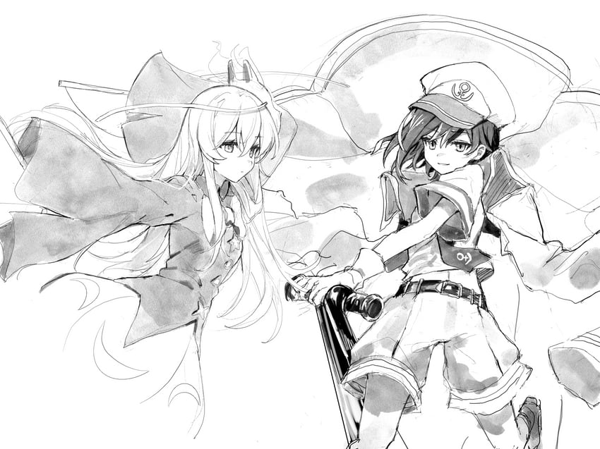 murasa minamitsu and hata no kokoro (touhou) drawn by maisuiren
