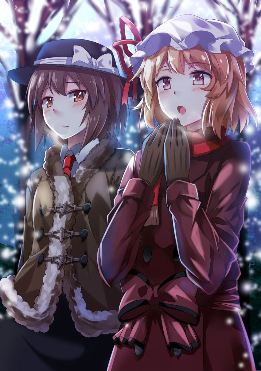 usami renko and maribel hearn (touhou) drawn by e.o.