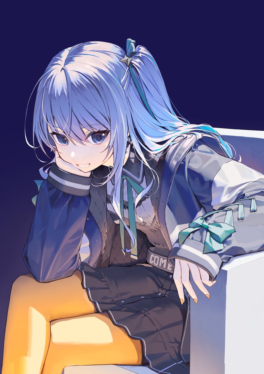 hoshimachi suisei (hololive) drawn by kitada_mo
