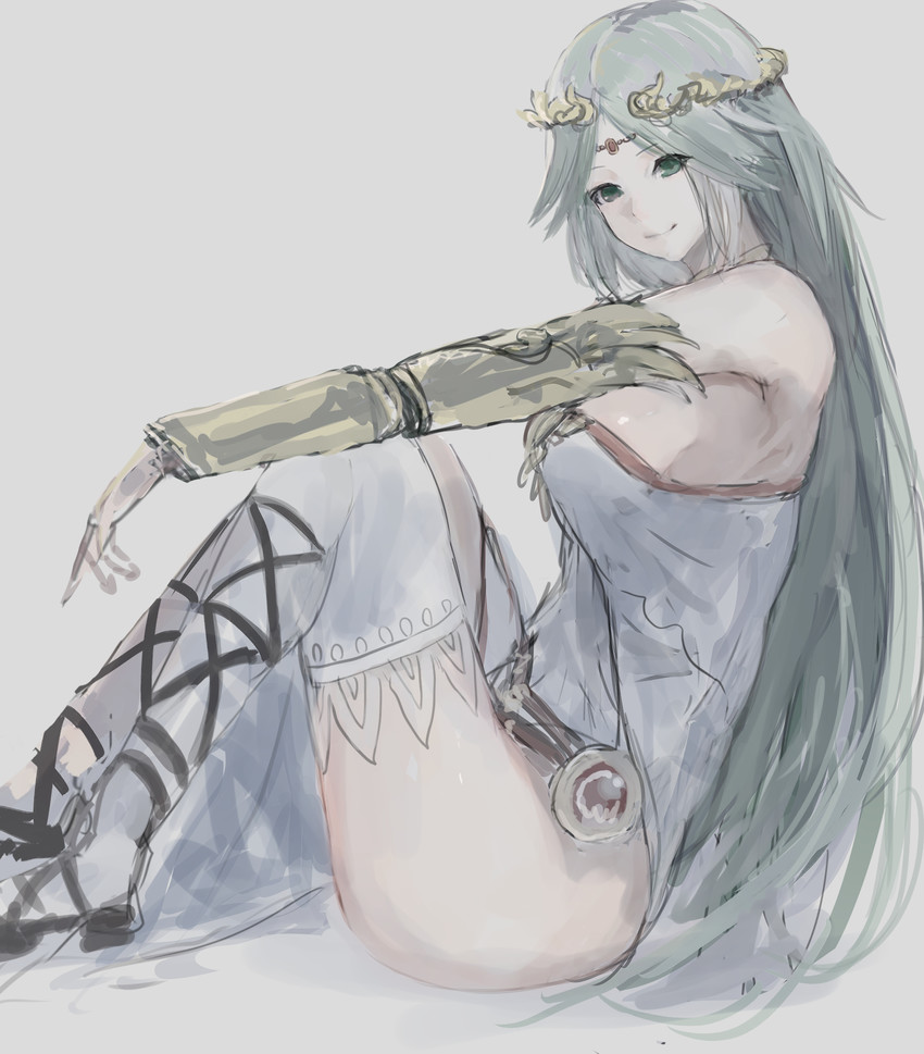 palutena (super smash bros. and 2 more) drawn by misaki_nonaka