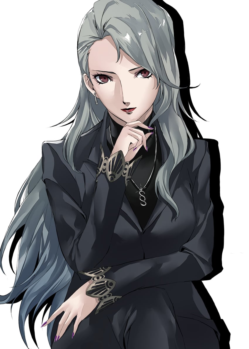 niijima sae (persona and 1 more) drawn by pertex_777