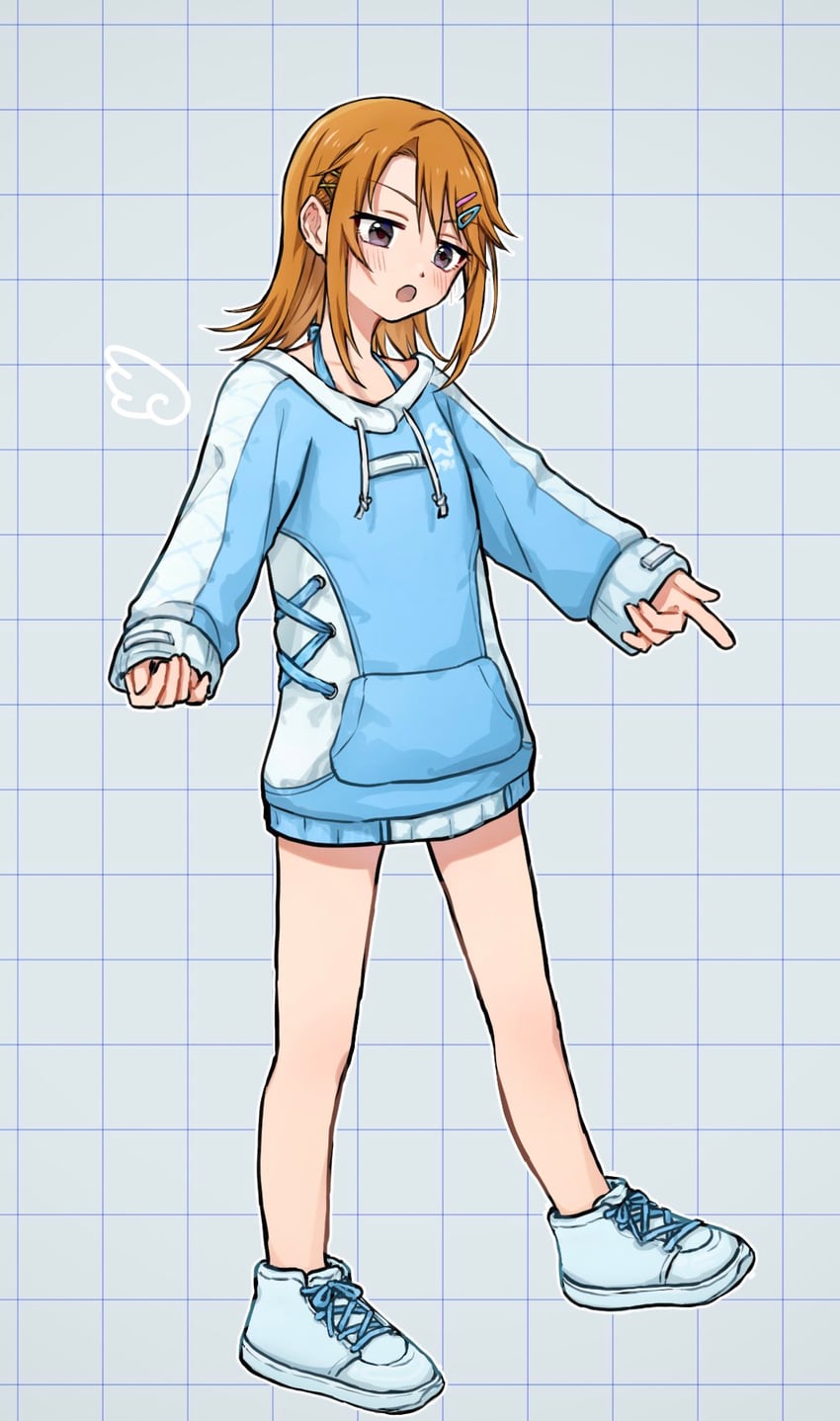 yuuki haru (idolmaster and 1 more) drawn by mishishi