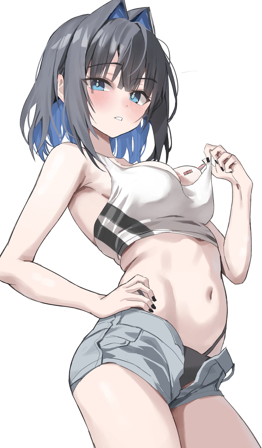 ouro kronii (hololive and 1 more) drawn by scarlet_(wv0102)