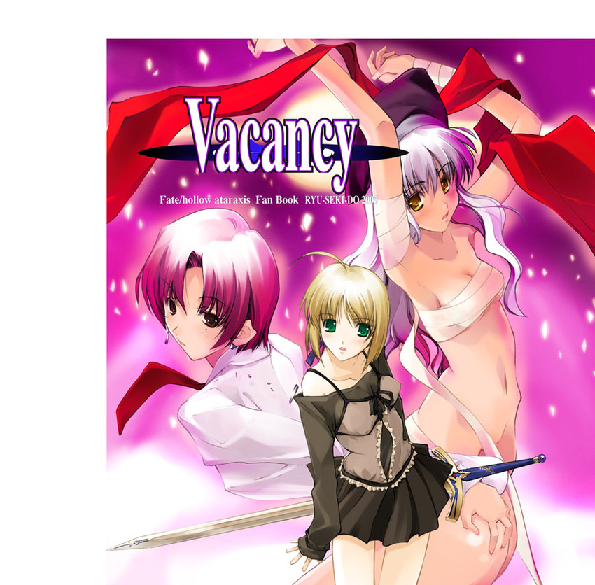 artoria pendragon, saber, caren hortensia, and bazett fraga mcremitz (fate and 1 more) drawn by nagare_hyougo
