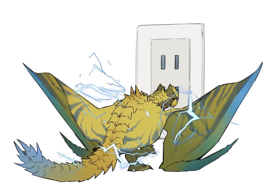 rey dau (monster hunter and 1 more) drawn by taneimo_drop