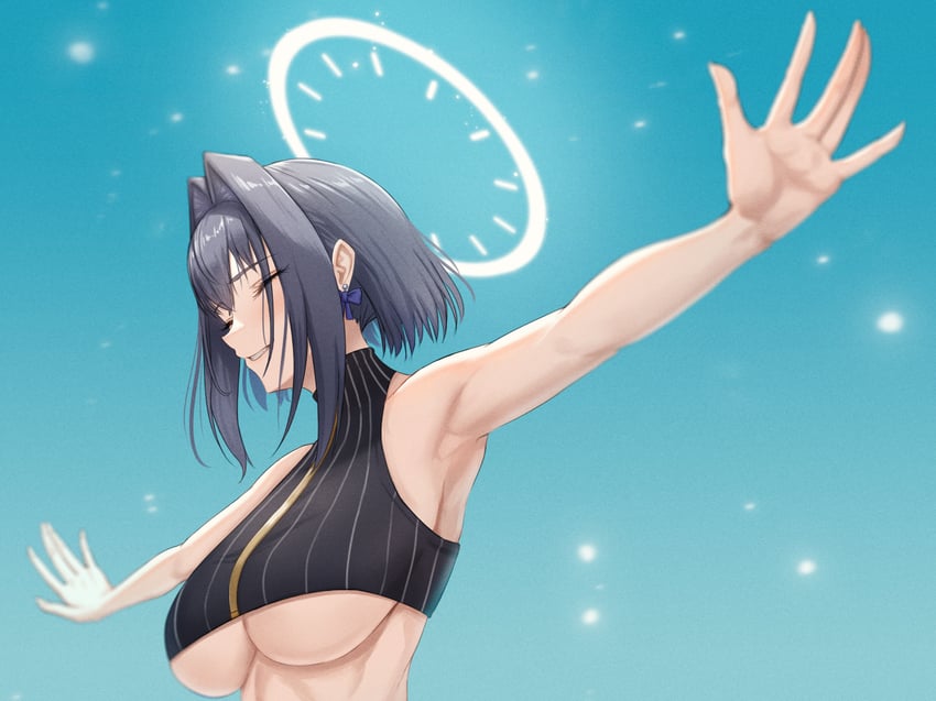 ouro kronii (hololive and 1 more) drawn by zenya