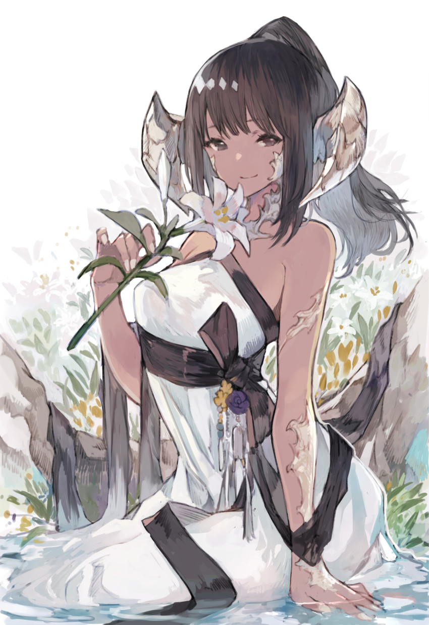warrior of light (original and 2 more) drawn by kemomin_nosuke
