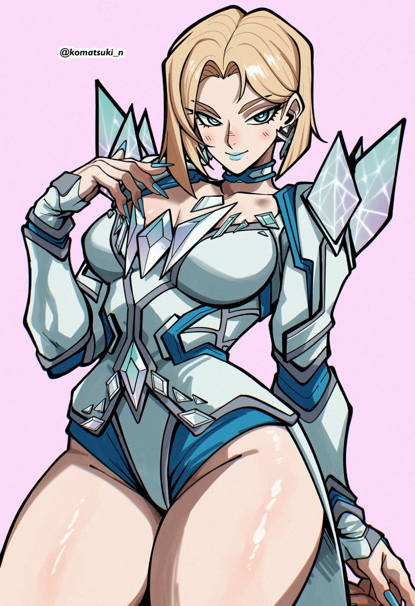 emma frost (marvel and 2 more) drawn by komatsuki_n