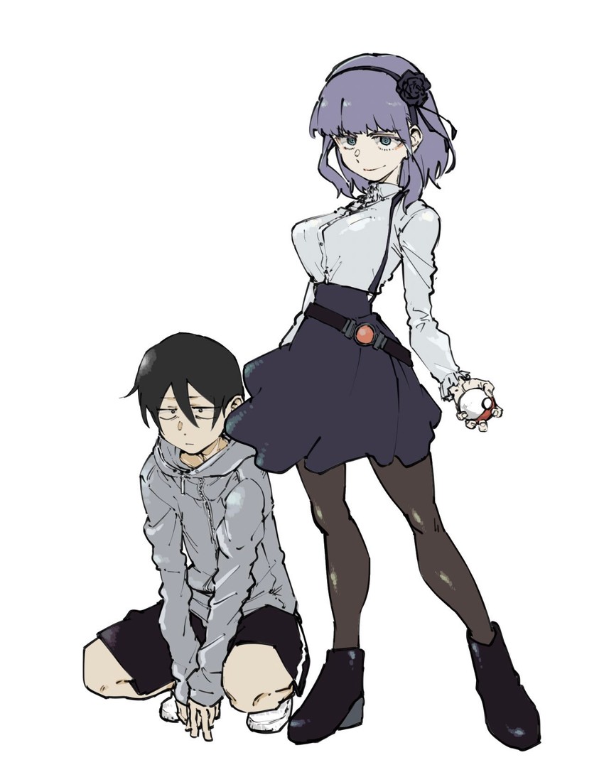 shidare hotaru and shikada kokonotsu (pokemon and 1 more) drawn by kotoyama