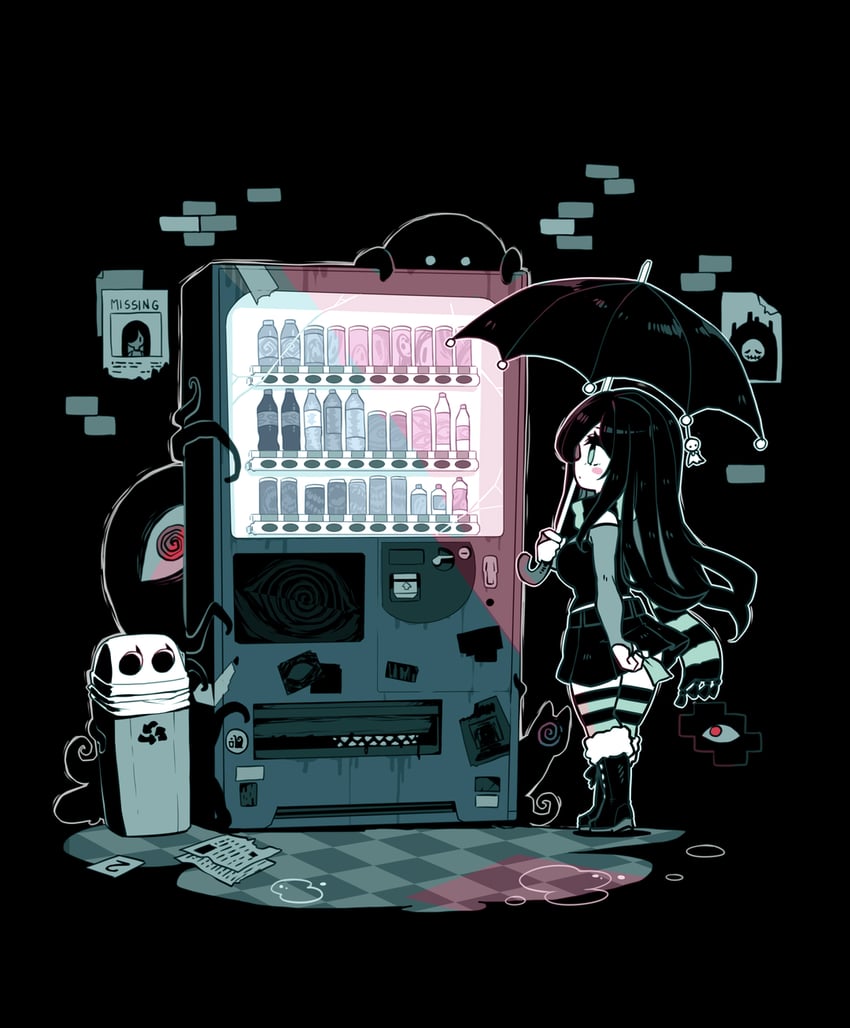 aria wintermint (the crawling city) drawn by parororo