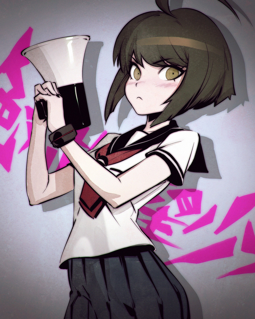 naegi komaru (danganronpa and 1 more) drawn by ilya_kuvshinov