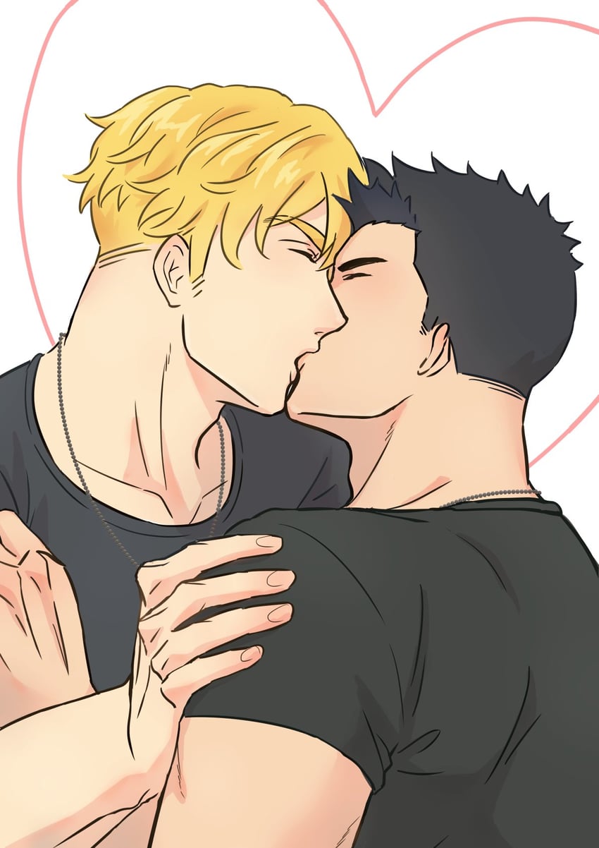 ao isami and lewis smith (yuuki bakuhatsu bang bravern) drawn by naalseaka