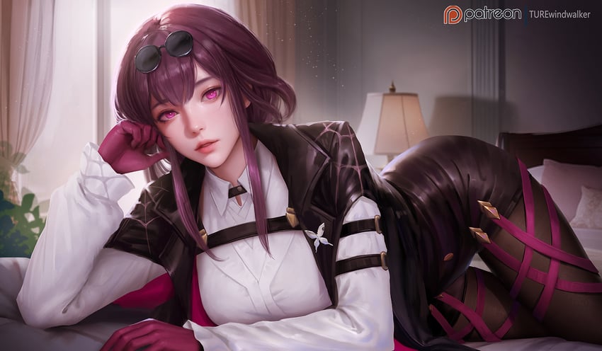 kafka (honkai and 1 more) drawn by turewindwalker