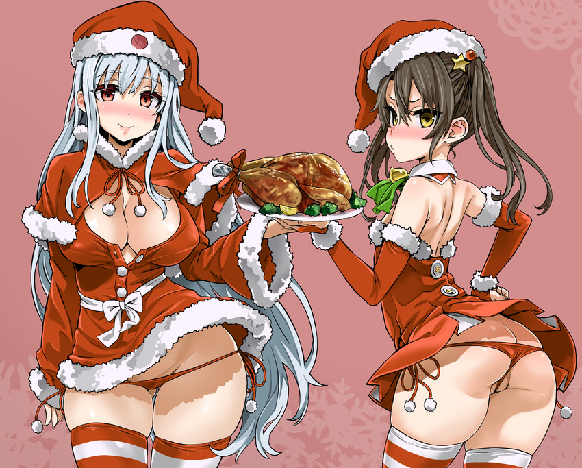 zuikaku and shoukaku (kantai collection) drawn by asanagi