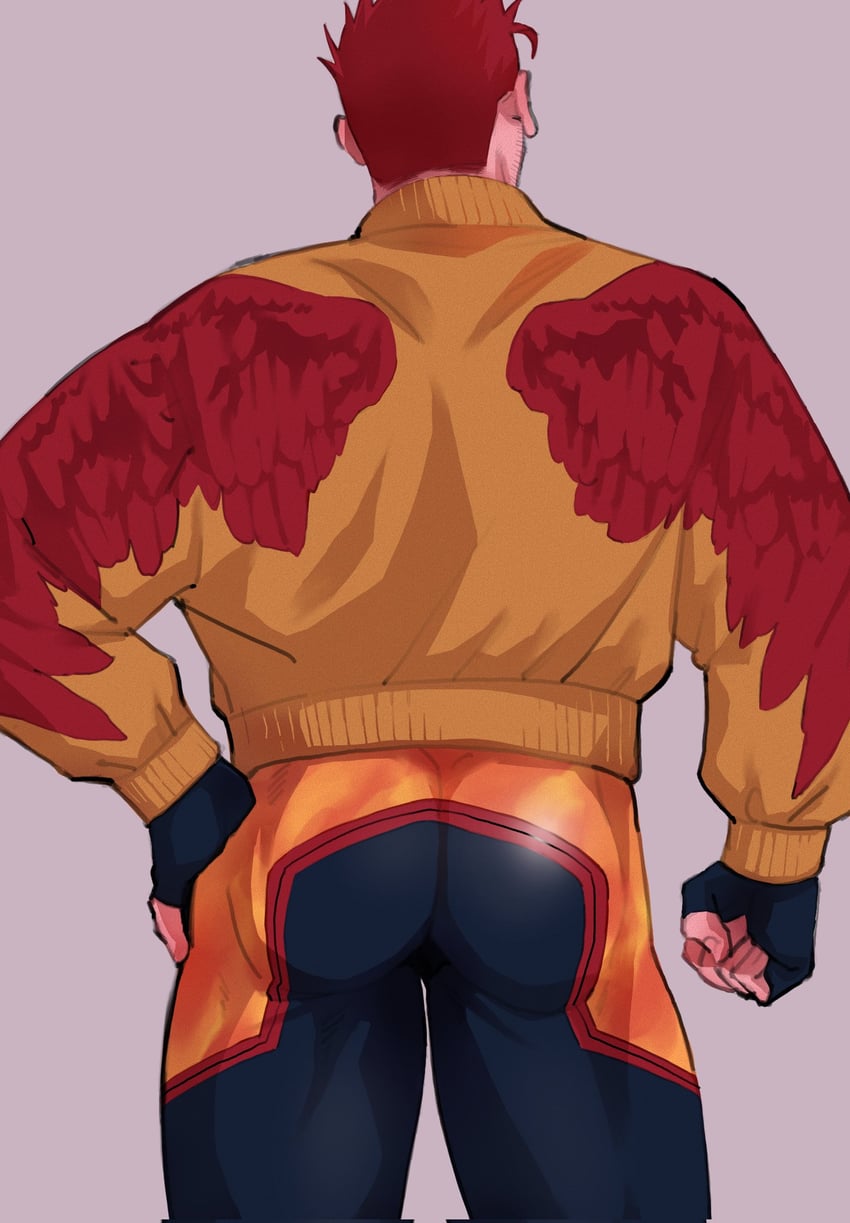 endeavor (boku no hero academia) drawn by ma_(maa21maa)