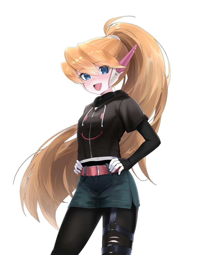 ciel (mega man and 1 more) drawn by fauron714