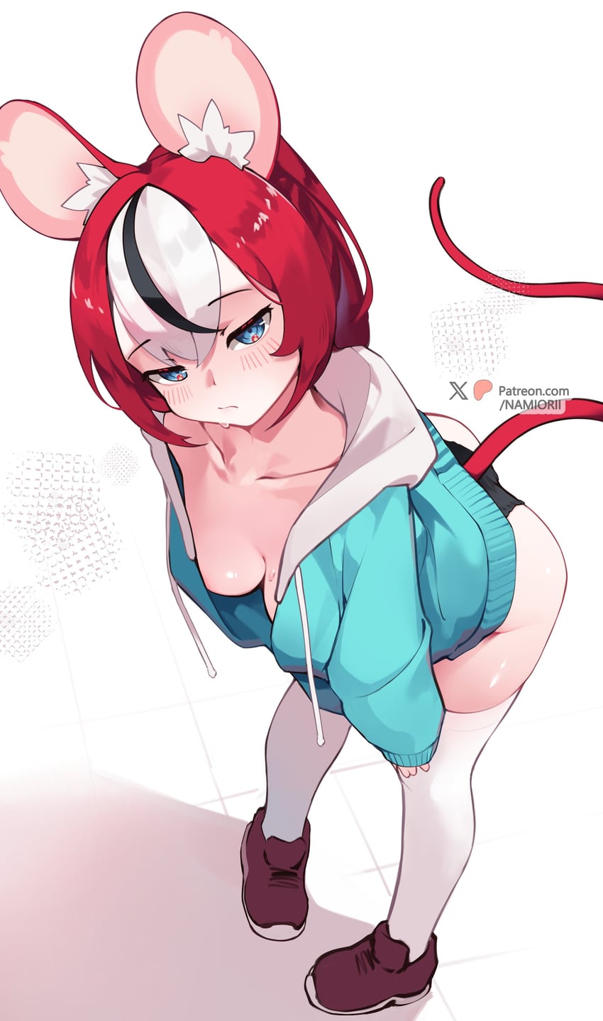 hakos baelz (hololive and 1 more) drawn by namiorii