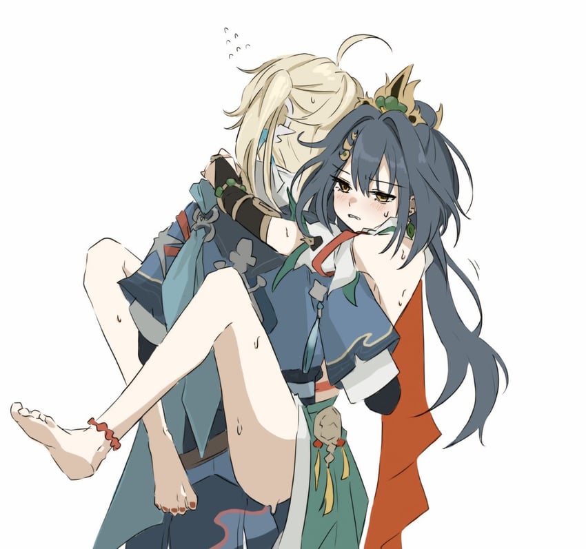 yunli and yanqing (honkai and 1 more) drawn by mimi_o3o