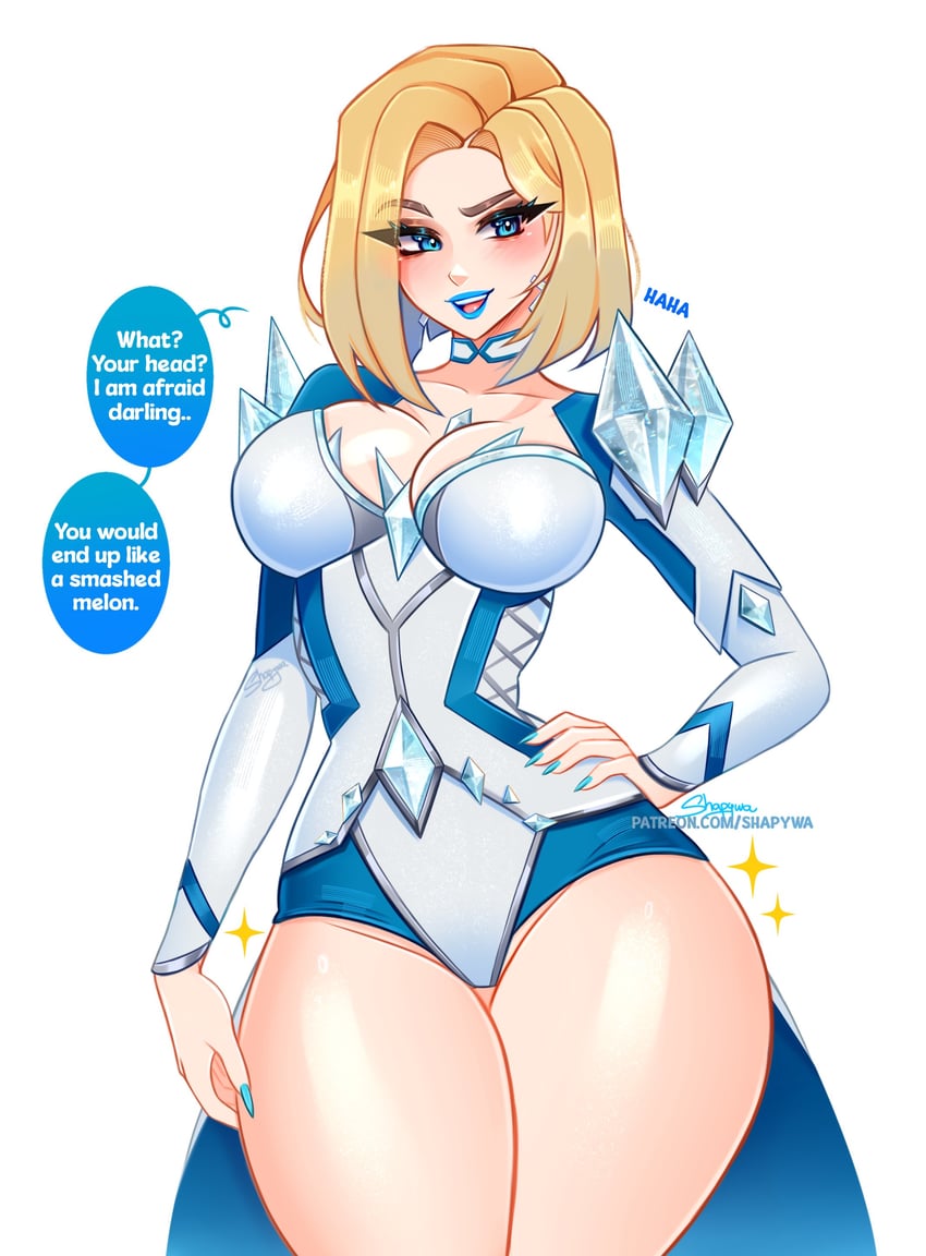 emma frost (marvel and 2 more) drawn by shapy_wa