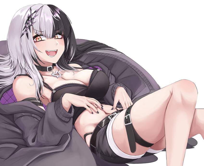 shiori novella (hololive and 1 more) drawn by mmneko