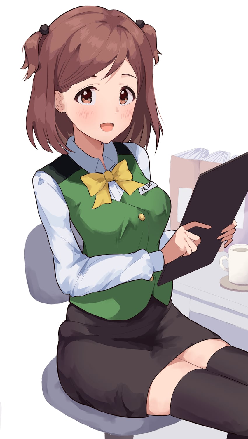 otonashi kotori and aoba misaki (idolmaster and 2 more) drawn by ebifu
