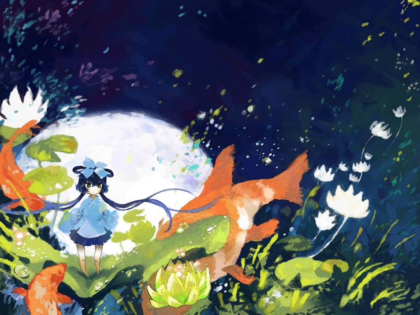 luo tianyi (vocaloid and 1 more) drawn by william_chacha