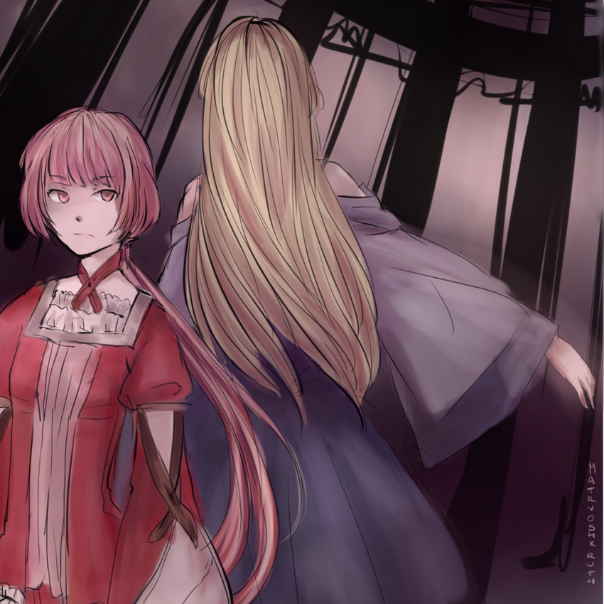 nekomura iroha, irina clockworker, and elluka chirclatia (vocaloid and 2 more) drawn by matryoshka-ruth