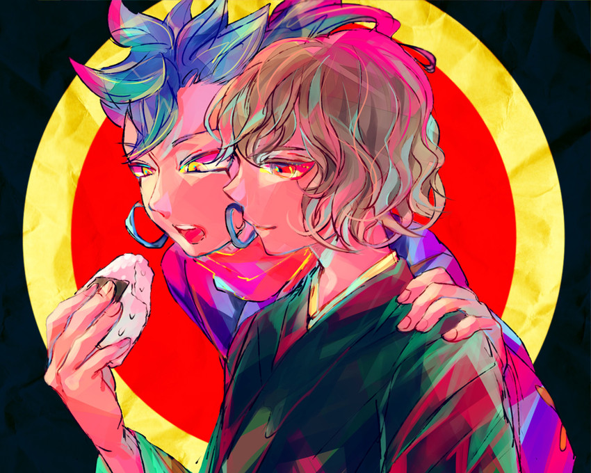 shindou takuto and tsurugi kyousuke (inazuma eleven and 1 more) drawn by shimamu