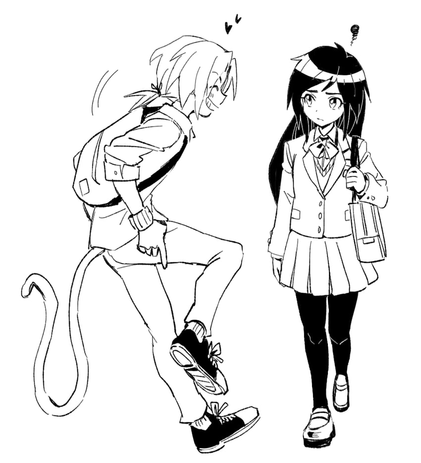 zidane tribal and garnet til alexandros xvii (final fantasy and 1 more) drawn by dede_(qwea_00000)