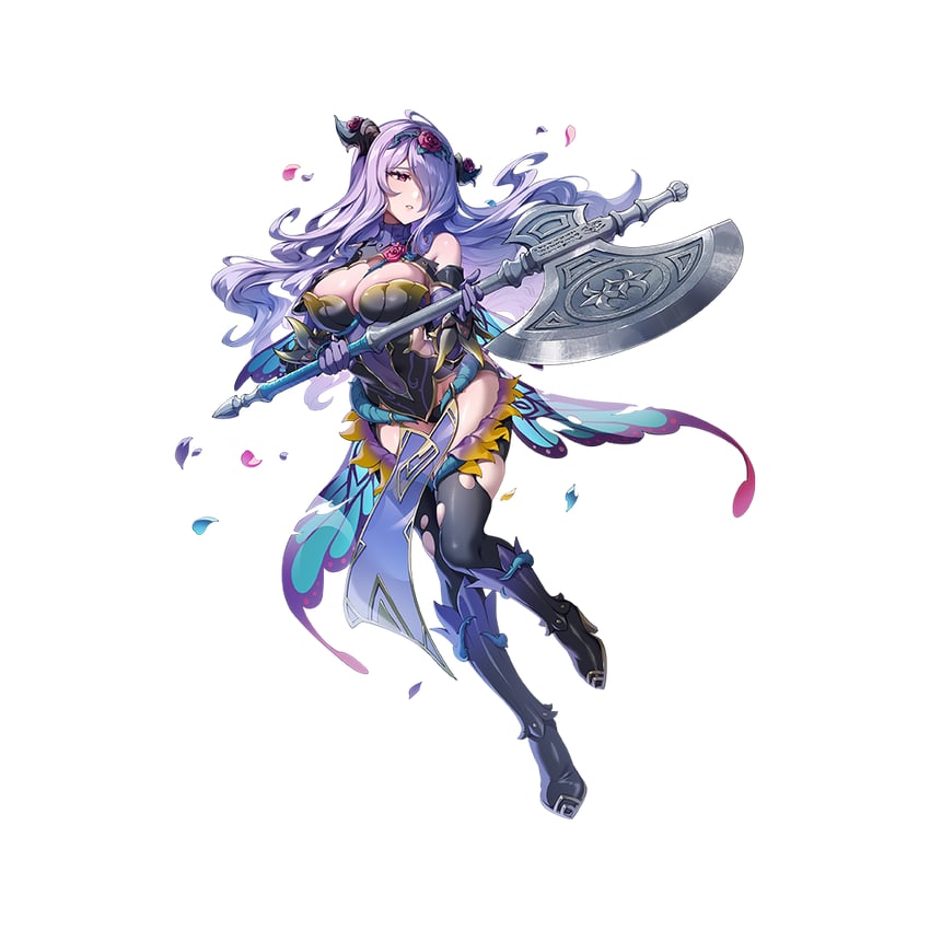 camilla (fire emblem and 2 more) drawn by gomashio_ponz