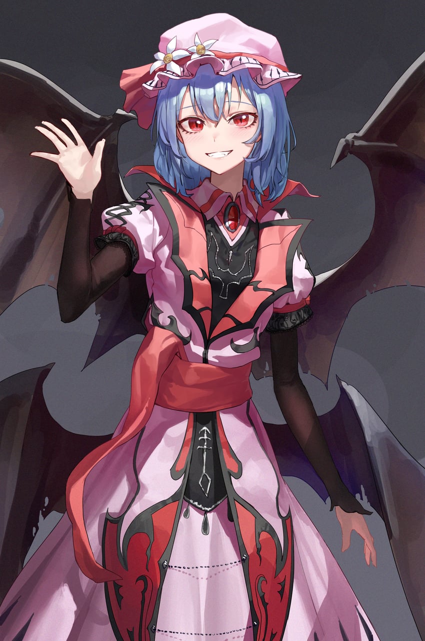 remilia scarlet (touhou and 2 more) drawn by mac_star