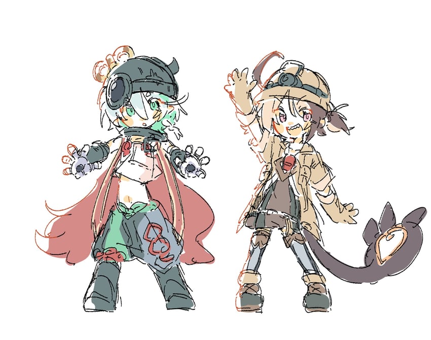gigi murin, cecilia immergreen, reg, and riko (hololive and 2 more) drawn by pulle_282