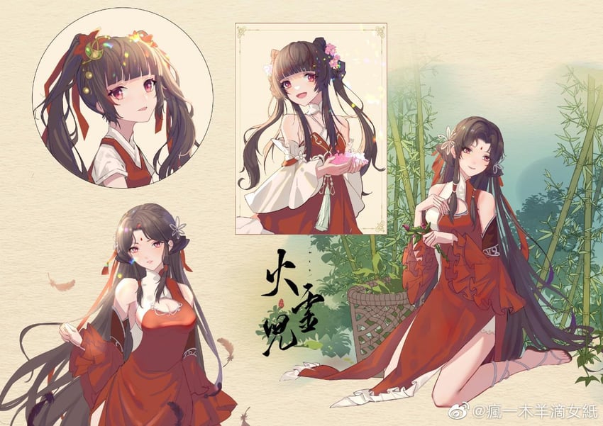 huo linger (wanmei shijie) drawn by feng_yi_mu_yang_dinu_zhi