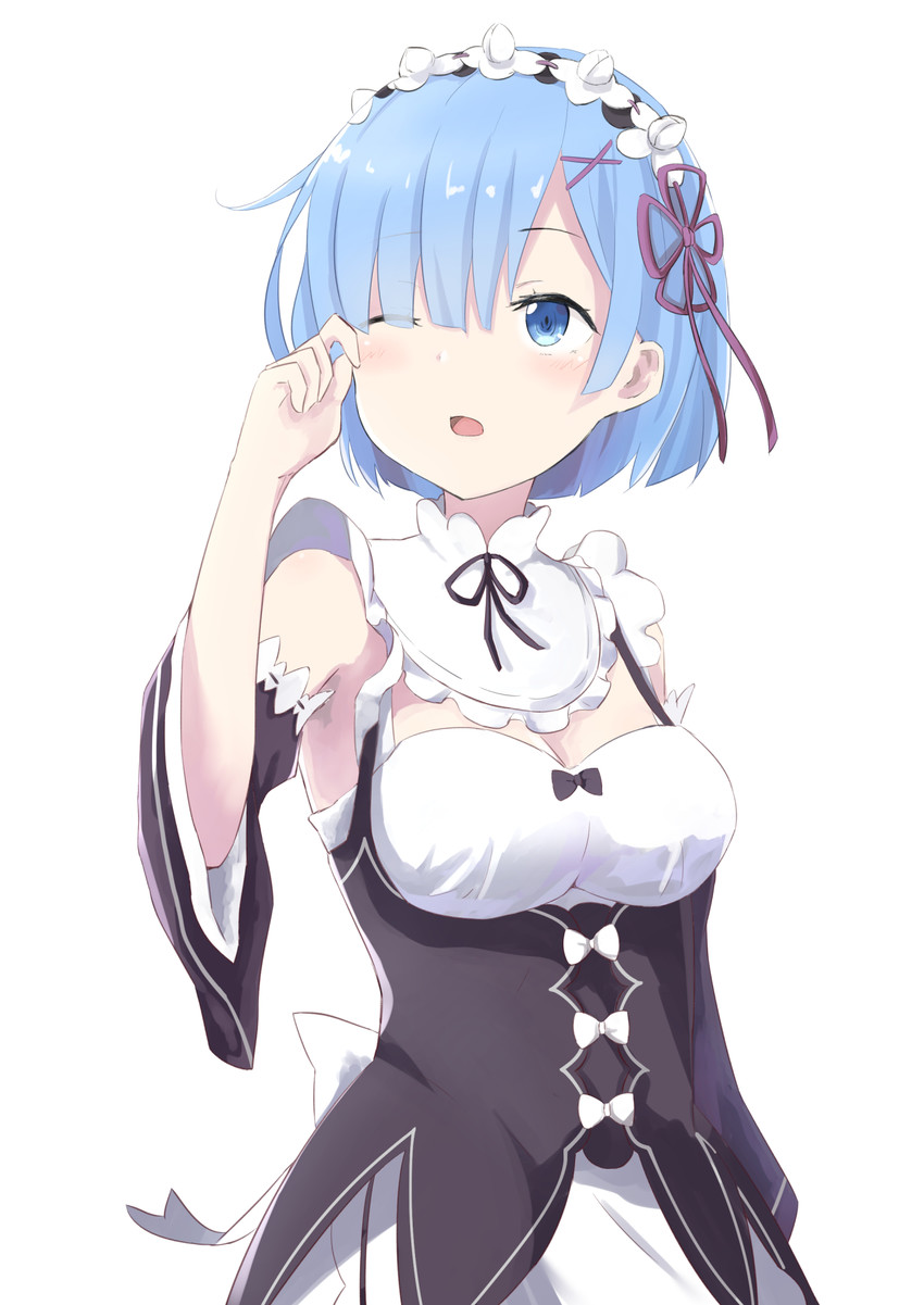 rem (re:zero kara hajimeru isekai seikatsu) drawn by nise6