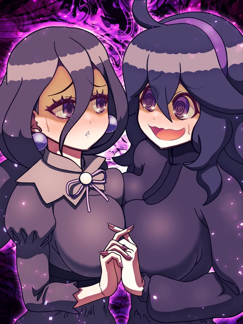 hex maniac (pokemon and 2 more) drawn by pappet3104518