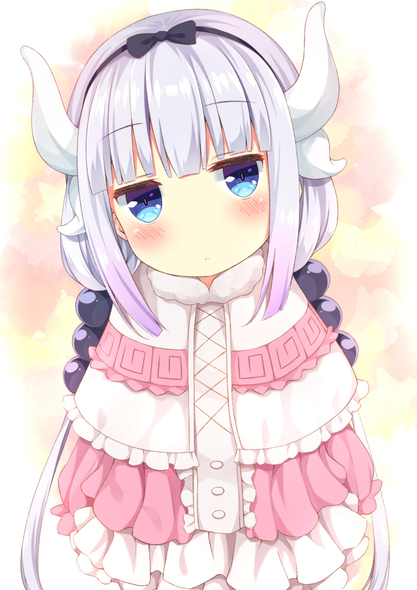 kanna kamui (kobayashi-san chi no maidragon) drawn by karutamo