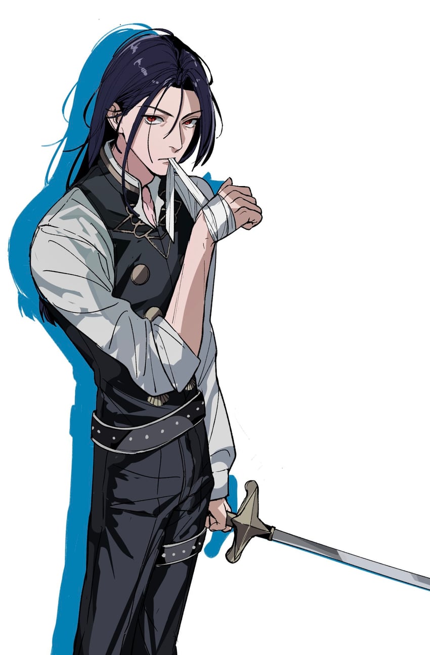 felix hugo fraldarius (fire emblem and 1 more) drawn by amikoiiko