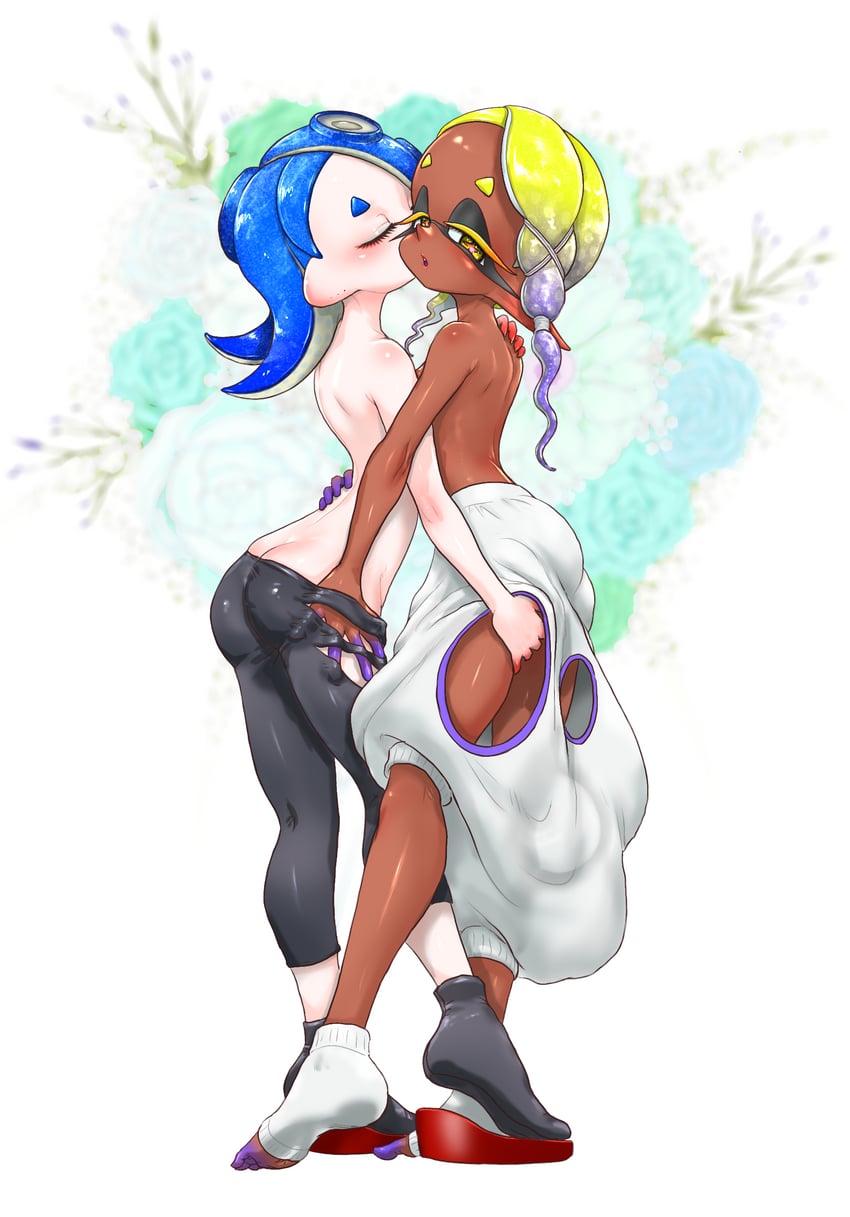 shiver and frye (splatoon and 1 more) drawn by koharu2.5