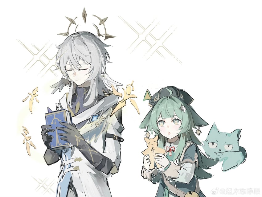 sunday, huohuo, and tail (honkai and 1 more) drawn by sinmavm