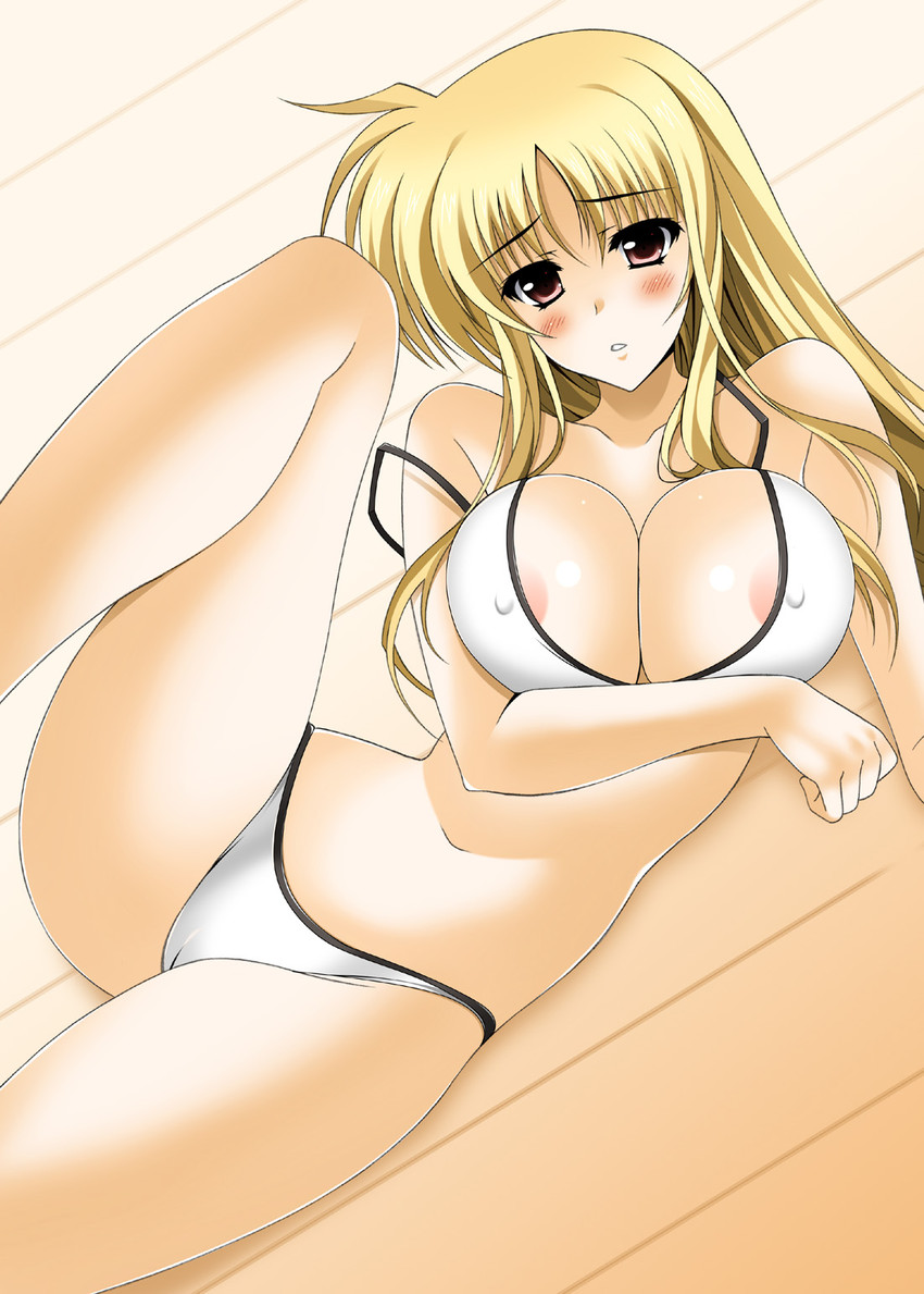 fate testarossa (lyrical nanoha and 1 more) drawn by oda_ken'ichi