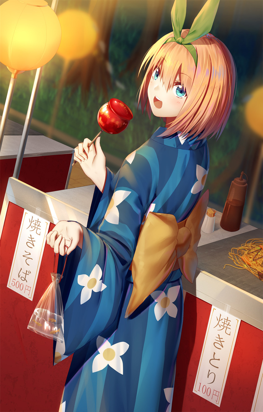 nakano yotsuba (go-toubun no hanayome) drawn by ji_dao_ji