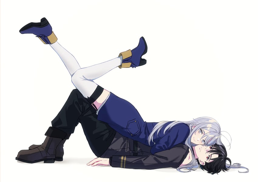 vladilena millize and shinei nouzen (86 -eightysix-) drawn by shousuke