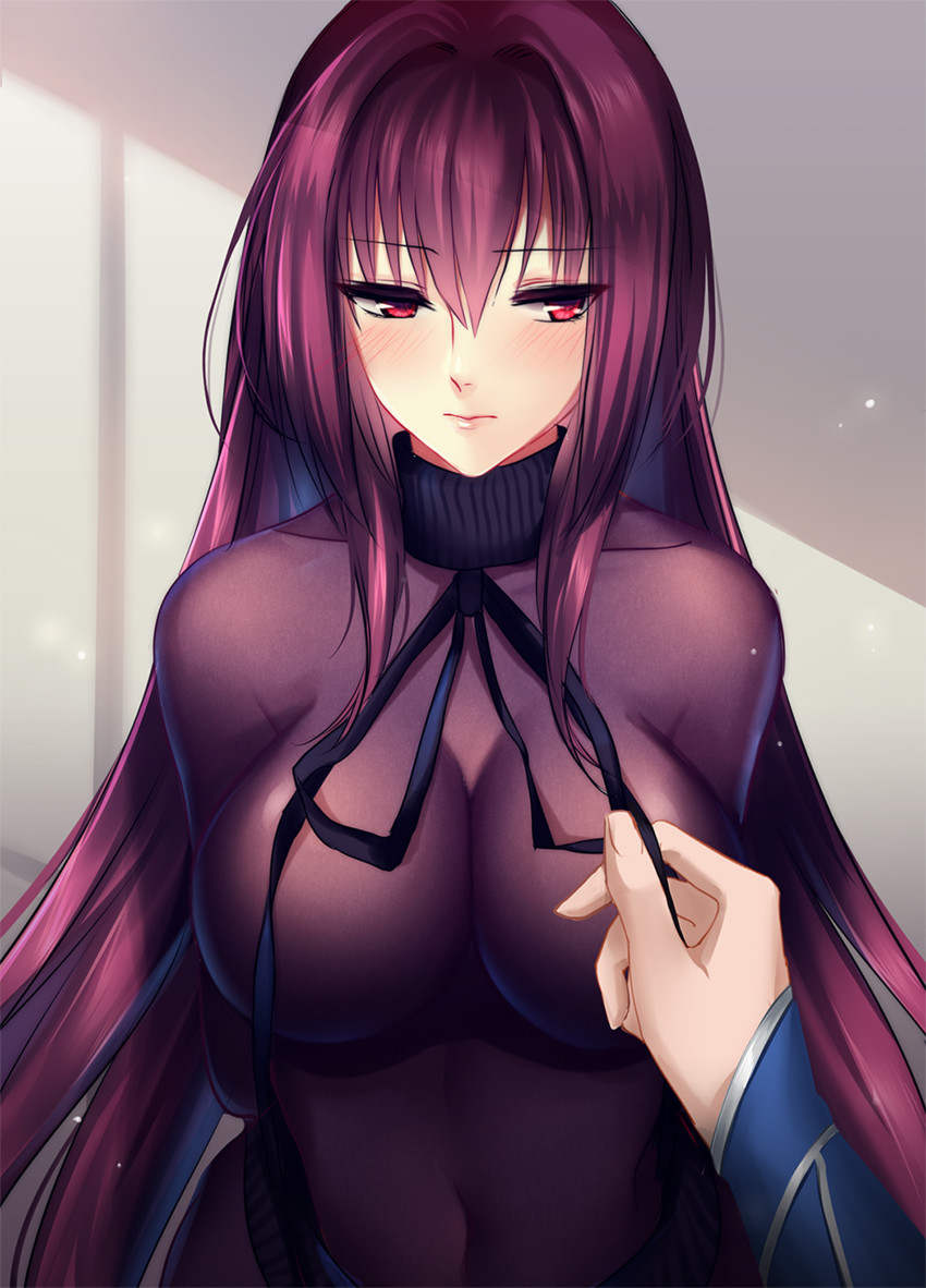 scathach and cu chulainn (fate and 2 more) drawn by mallizmora