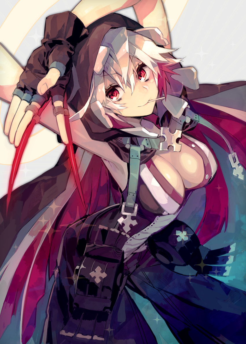 jack-o' valentine and raven (guilty gear and 1 more) drawn by suzunashi