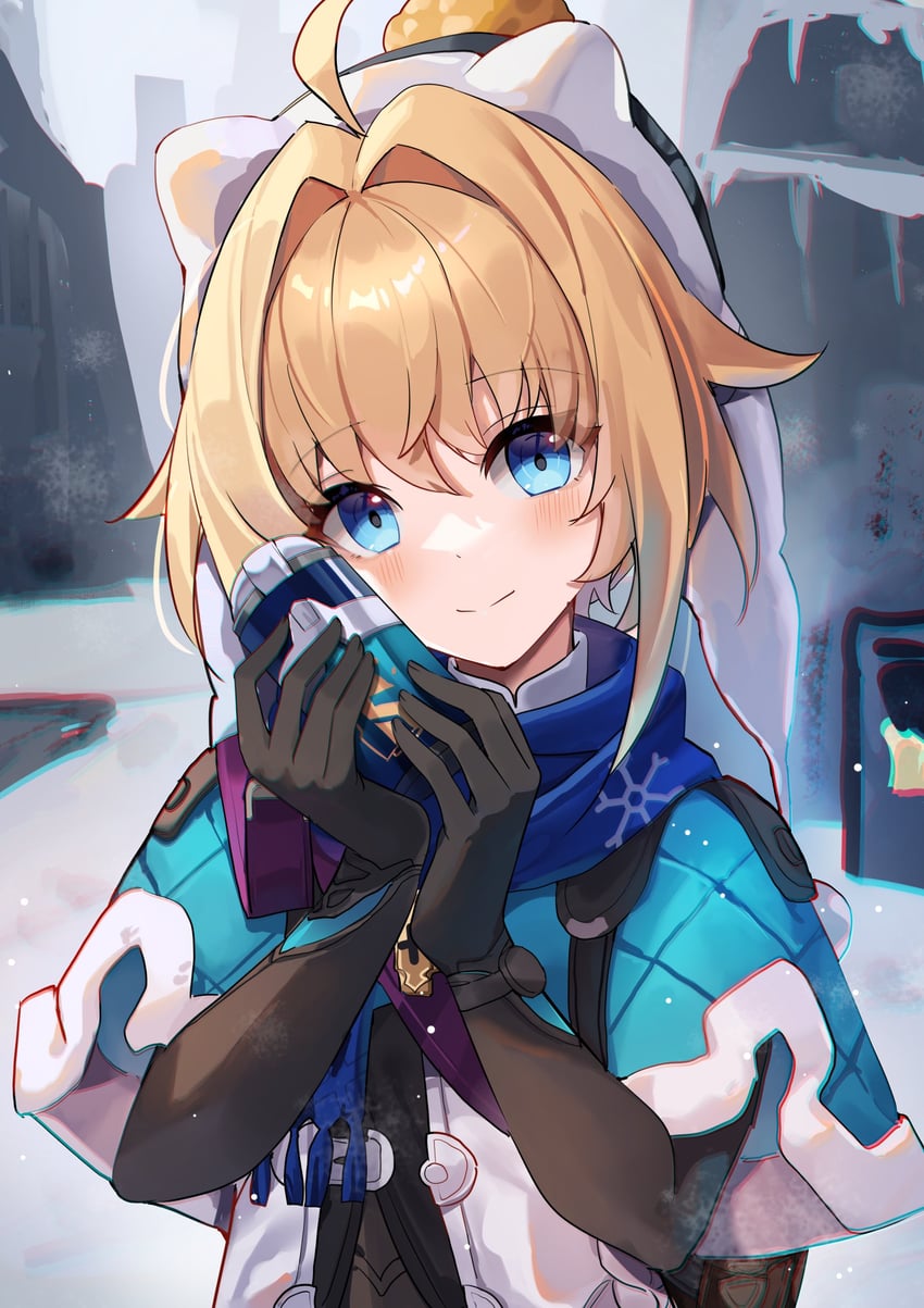 lynx landau (honkai and 1 more) drawn by cahangonn