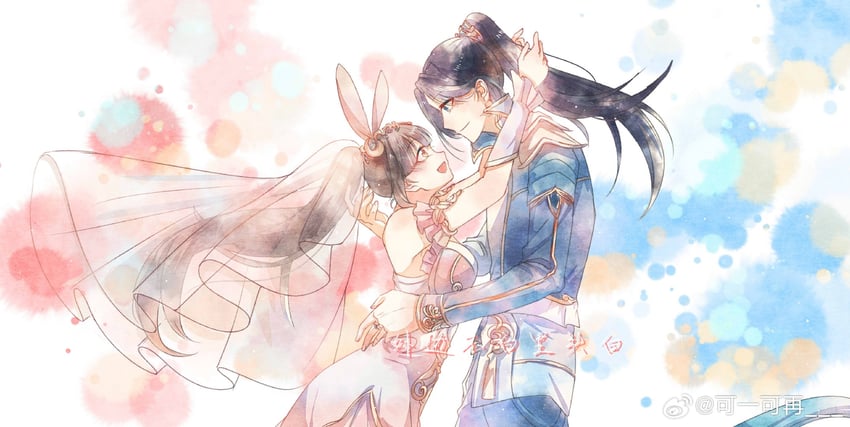 xiao wu and tang san (douluo dalu) drawn by ke_yi_ke_zai