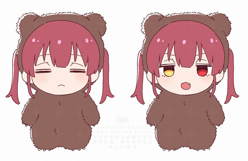 houshou marine and houshou kumarine (hololive) drawn by a-ka