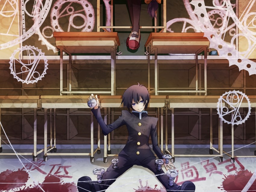 kumagawa misogi and ajimu najimi (medaka box) drawn by 23ichiya